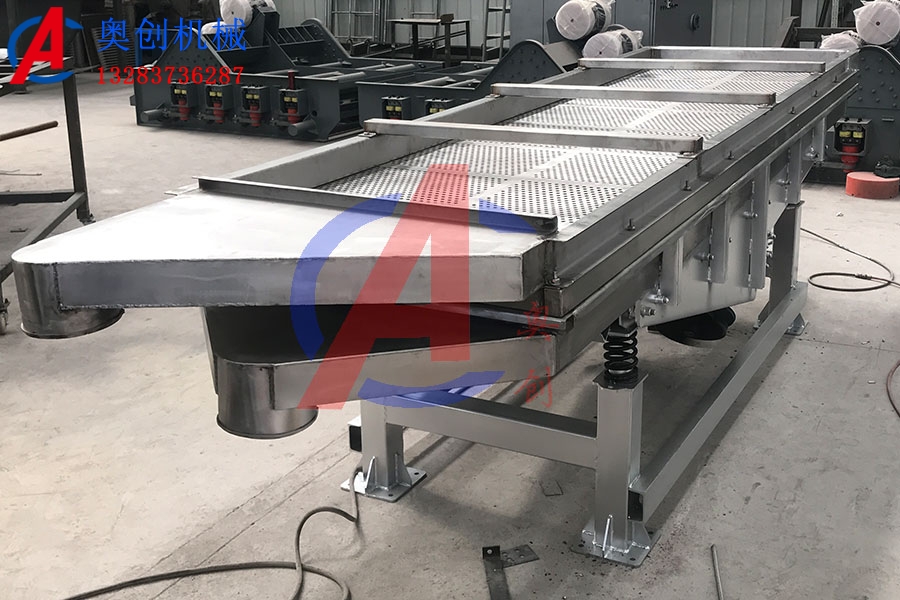 單層304不銹鋼直線振動篩 單層304不銹鋼直線振動篩