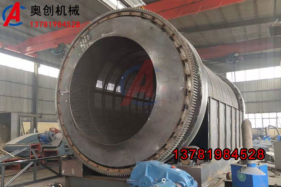 雙層無軸滾筒篩的特點 雙層無軸滾筒篩的特點